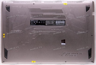 Поддон Asus GL502V серый (13NB0DR6AP0311, 13N1-0SA0A11)