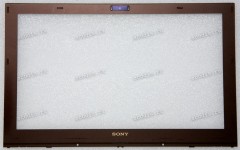 Верх. кр. рамка Sony VPCZ23P9R коричневая