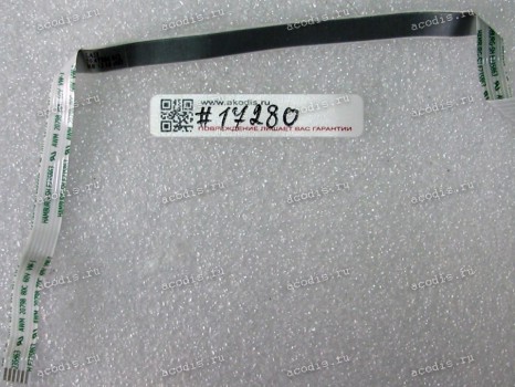 FFC шлейф 6 pin прямой, шаг 1.0 mm, длина 200 mm Fingerprint Lenovo IdeaPad V580, B590 (50.4TE06.023, 50.4TE06.012)