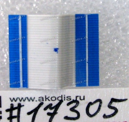 FFC шлейф 30 pin прямой, шаг 0.5 mm, длина 20 mm IO Asus Eee Pad Transformer TF101, TF101G (p/n 14G124030300)