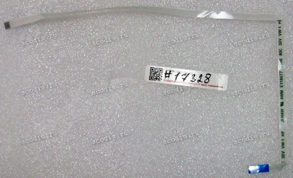 FFC шлейф 8 pin обратный, шаг 0.5 mm, длина 278 mm TouchPad Asus X301A (p/n 14010-00091400)