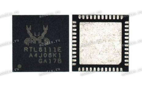 Микросхема RealTek RTL8111E, RTL8111EPH, RTL8111E-VL-CG QFN-48 (Asus p/n: 02G611231202) NEW original