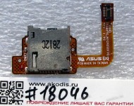FPC MICROSD SIM cable Asus VivoTab RT TF600TG, TF600TL (p/n 08301-00502200) REV1.2G