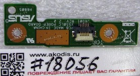Power Button board Asus X550LA, X550LB, X550LC, X550LD, X550LN (p/n 90NB02H1-R10020) REV2.0