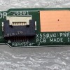 Power Button board Asus X550VC (p/n 90NB00S0-R10040) REV3.0