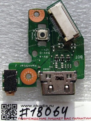 VGA & WOOFER board Asus N56DP (p/n: 90R-NQOIO1000U) REV2.0