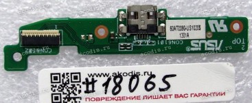 Micro USB Power board Asus PadFone E A68M, PadFone Station P101G (p/n 90AT0080-R10020) REV1.3