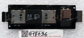 FPC DUAL SIM & MicroSD Asus ZenFone 2 ZE550ML (Z008D), ZenFone 2 ZE551ML (Z00AD) (p/n 90AZ0080-R90030) REV 2.0