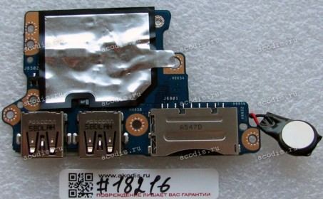 USB & CardReader board  Asus UX303UB (p/n 90NB08U0-R10010) REV 2.0