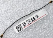 RF coax cable MHF4 80 mm Asus Eee Pad Transformer TF101, Eee Pad Transformer TF101G female 1.13 (p/n 14G14K001500)