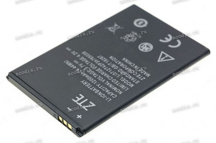 АКБ ZTE Blade A3, AF3, A5, A5 Pro, AF5, T220, T221 (3,7v, 1200mAh, 5,2Wh) Li3712T42P3h765039 new ори