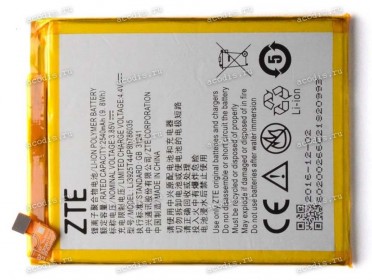 АКБ ZTE Blade A910/Blade V7/Blade Z10 (3,85v, 2540mAh) Li3925T44P8h786035 оригинальный