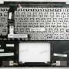 Keyboard Asus UX360C Zenbook сиреневый русифицированная (13NB0BA2AP0201, 3BBKDTCJN30)+Topcase
