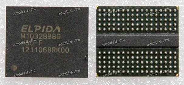 Микросхема Elpida ED W1032BBBG-50-F GDDR5 32M*32-0.8 1.5V FBGA170 (Asus p/n: 03G15164J313) NEW original