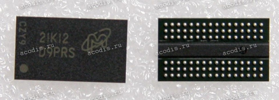 Микросхема Micron D9PRS MT41J128M16JT-107G:K DDR3 1800 128M*16 1.5V FBGA-96 (Asus p/n: 03006-00040500) NEW original