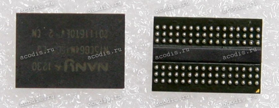 Микросхема NANYA NT5CB64M16DP-EJ DDR3 1866 64M*16 1.5V WBGA-96 (Asus p/n: 03006-00060100) NEW original
