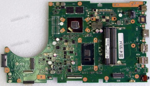 MB Asus X756UQK MAIN_BD.0M/I5-7200U (V2G) (90NB0C30-R06000, 60NB0C30-MB1800-320), X756UXM REV. 3.2, nVidia N16S-GT1-KB-A2