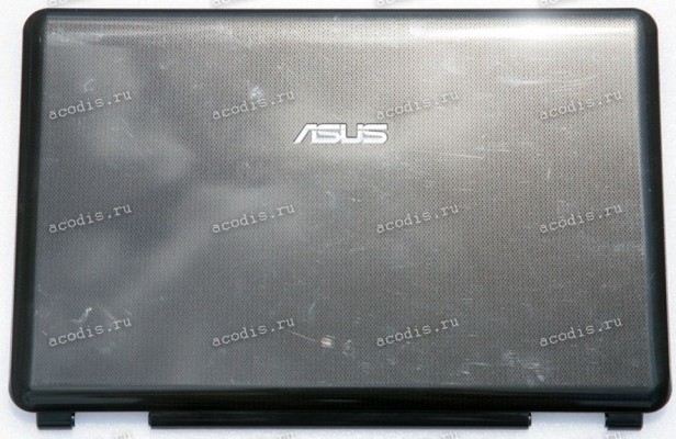 Верхняя крышка Asus K50IJ-1A чёрная глянцевая орнамент (13GNVK1AP011-B, 13N0-EJA0712)