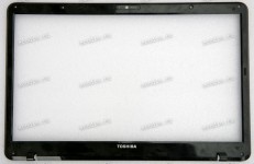 Верх. кр. рамка Toshiba Satellite L670 чёрная глянцевая (AP0CK000100)