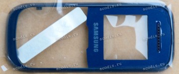Передняя крышка Samsung GT-E1200M синяя original