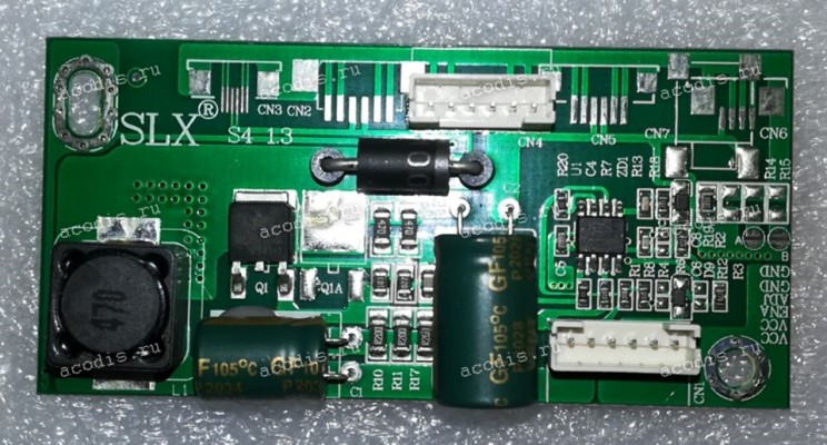 LED driver Board ICL D215W, INTECHPRO D215W AIO, ECS AiO D215W (SLX-S4-S9, SLX-S4 13) VO:54V IO:200mA chip OB3352CP возможна переделка в универсальный LED driver tester