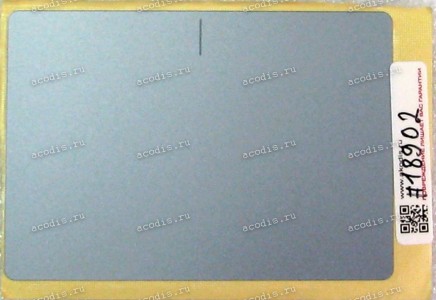 Наклейка тачпада Asus X550VA (p/n 13NB00T1L09021) dark silver, 104x73 mm