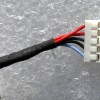 DC Jack Lenovo Essential B590, IdeaPad V580, V580A, V580C (p/n 50.4TE08.021) + cable 195 mm + 5 pin REV: A00