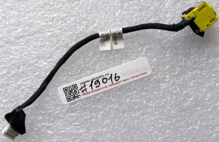 DC Jack Lenovo ThinkPad X130E, X131E, Lenovo ThinkPad Edge E130, E135 (p/n DDFL9BAD000, FRU: 04W3558) + cable 130 mm + 5 pin