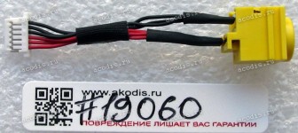 DC Jack Sony VGN-TX72PZ (p/n 196387912, 1-963-879-12) + cable 40 mm + 6 pin