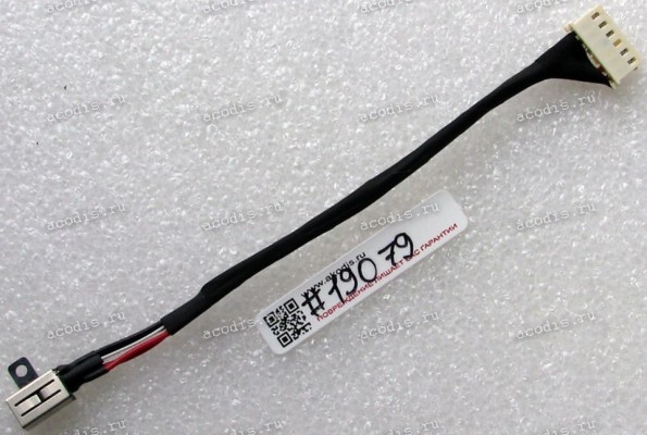 DC Jack Asus PU450CD, PU451JF, PU451LD (p/n 14004-02120000) + cable 130 mm + 5 pin