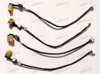 DC Jack Lenovo IdeaPad G400, G405, G490, G500, G505, G510 (DC30100OW00) (прямоугольный) + cable 205 mm + 5 pin
