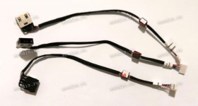 DC Jack Lenovo IdeaPad Y50-70, Y50-80, Y50P-70, ZIVY2 (DC30100T700, DC30100RB00, DC30100R900) (прямоугольный) + cable 185 mm + 5 pin