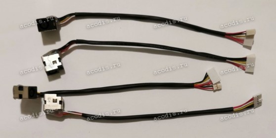 DC Jack HP Pavilion dv6-2000, dv6-2090eo, dv7-3000, dv7-3127ef + cable 165 mm + (6+2) pin (Ф - стандартный 3-пин Dell/HP)