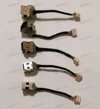 DC Jack HP/Compaq G4, G6-1000 (Intel) + cable 60 mm + 8 pin (Ф - стандартный 3-пин Dell/HP)