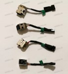 DC Jack HP/Compaq G4-2000, G4-2149se (676708-SD1) + cable 50 mm + 8 pin (Ф - стандартный 3-пин Dell/HP)