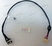 DC Jack Toshiba L600, L600D, L640, L640D, L645D, L645D, L745, L745D (DD0TE2AD000) + cable 260 mm + 4 pin