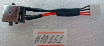 DC Jack Toshiba Portege Z830, Z835, Z935 + cable 40 mm + 4 pin