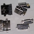 Micro USB 3.1 Type С jack female (гнездо, мама) (USB-CM micro) USB-C 24 pin Lenovo ThinkPad L13, T480, T480S, T490, T495, X280, X390, X395, X1 Carbon Gen.6 - Ver. 1  !!!Сверяйте по фото!!!