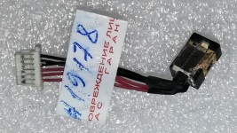 DC Jack Samsung NP300U1A, NP305U1A, NP305U1Z + cable 30 mm + 6 pin
