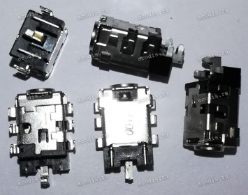 DC Jack= Asus VivoBook F512D, F513, S513, S433, S433E, S533EQ, S533IA, X421DA, X421EA, X421EP, X421EQ, X421FA, X421FF, X421IA, X421JA, X513, X521, X521FA, X521FL, UX562IA, UX562IQ, UX562UG (AJ10D, Asus p/n: 12033-00052700, 12033-00054100) NEW original DC