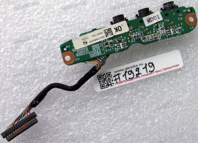 Audio board HP Pavilion dv6000, dv6500, dv6700 (p/n: DA0AT3AB8D0, 32AT3AB0005 R1.4)