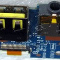 USB & Audio board Lenovo ThinkPad Edge E430, E530, E535 (p/n LS-8133P) REV:1.0