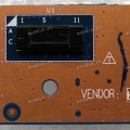 Fingerprint Reader & cable board Lenovo ThinkPad Edge E430, E530, E535 (p/n QILE1 LS-8134P)