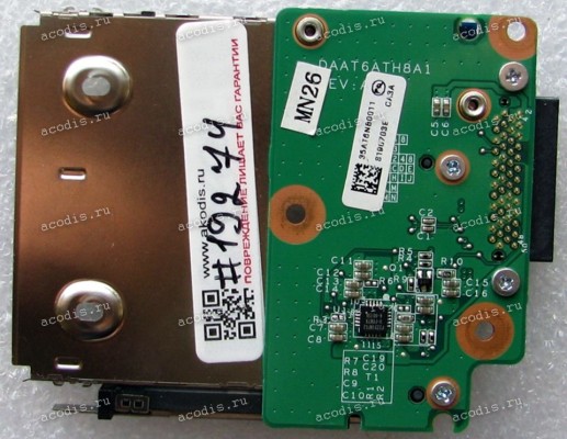 PCMCIA board HP Pavilion dv6-7000, dv6-6000, dv6-6500 (p/n 35AT6NB0011)