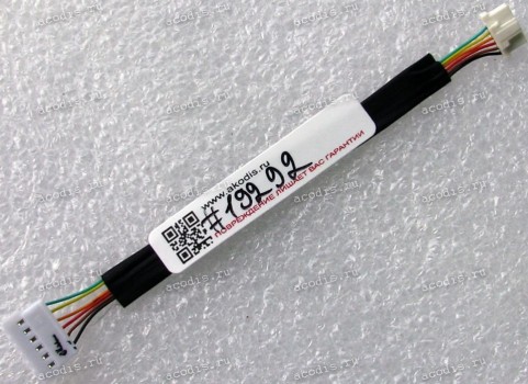 Switch LED cable Asus LCD Monitor PB279Q, PB27UQ, PB287Q, VN247HA, VN247NA, VN248H, VN248HA, VN248H-P, VN248NA, VN248QA, VN248Q-P, VN289H, VN289N-W, VN289Q, VN289QL, VN289QR (p/n 14004-01660200) 6 pin, 102 mm