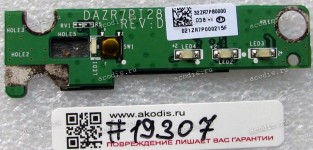 Power Button LED board Acer Aspire 5820 (p/n DAZR7PI28D0, 32ZR7PB0000) REV D
