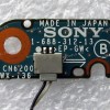 Power Button board & cable Sony PCG-TR5AP (p/n 1-688-312-13)