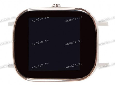 1.63 inch ASUS ZenWatch 2 (WI501Q) (LCD+тач) серебряный 320x320 LED  разбор