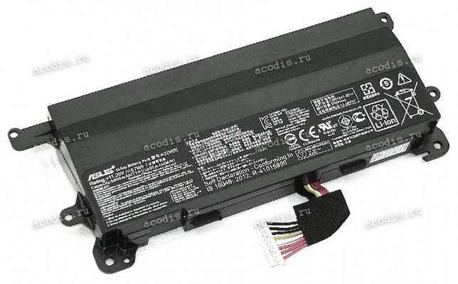 АКБ Asus G752VL, G752VT (11,25V 6000mAh 67Wh) (Prod. A32N1511, 0B110-00370000) original new