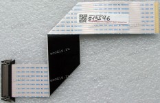 LCD LVDS FFC шлейф мониторный обратный 30 pin, шаг 1.0 mm, длина 200 mm Samsung S23C350H, LS22D300, S23C55H, LS19C20KBR, S19C200BR (p/n BN96-24731M, BN96-24134Y), с замком с одной стороны